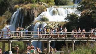 Ljetne radosti na Skradinskom buku u NP Krka