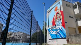 Krešimira Ćosić – mural Krešimira Ćosić – mural