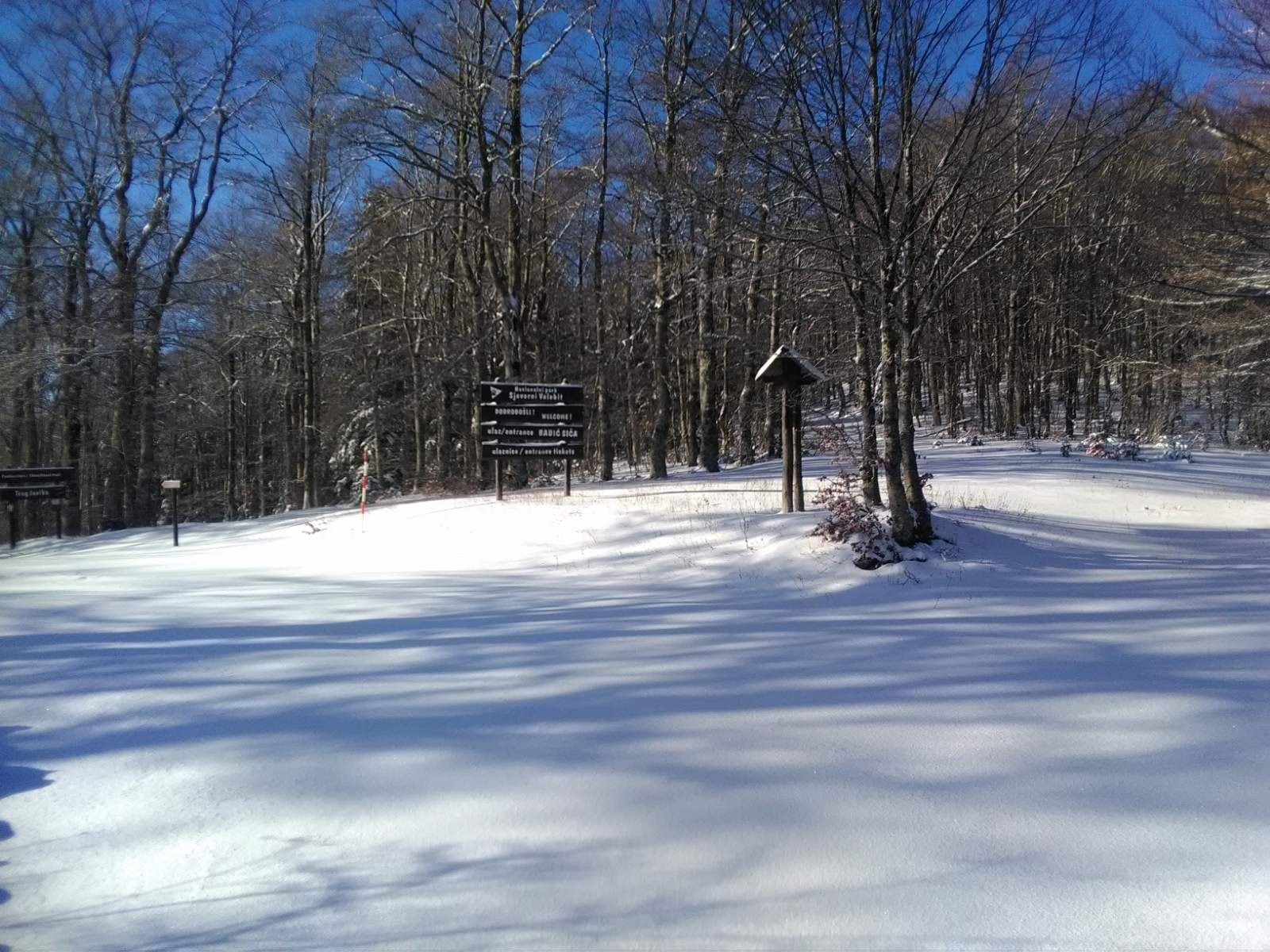 Novi snježni pokrivač u NP Sjeverni Velebit, do Babić Siče samo pješice!
