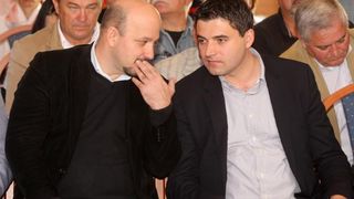 U hotelu Kolovare održana je izborna konvencija Županijske organizacije SDP-a. Na njoj su prisustvovali i ministar zdravstva Rajko Ostojić, ministar poduzetništva i obrta Gordan Maras te predsjednik zagrebačkog SDP-a Davor Bernardić. Photo: Dino Stanin/P U hotelu Kolovare održana je izborna konvencija Županijske organizacije SDP-a. Na njoj su prisustvovali i ministar zdravstva Rajko Ostojić, ministar poduzetništva i obrta Gordan Maras te predsjednik zagrebačkog SDP-a Davor Bernardić. Photo: Dino Stanin/P