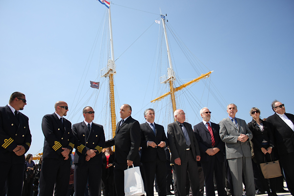 Uplovljavanje školskog broda “Kraljica mora” (Foto:Saša Čuka)