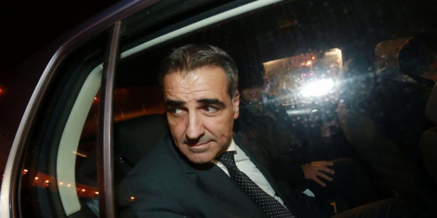 Policija je uz prisustvo uhicenog predsjednika Hrvatske gospodarske komore Nadana Vidosevica, osumnjicenog da je u aferi Remorker zloupotrijebio polozaj i ovlasti te, uz pomoc suradnika, iz HGK izvukao 32 milijuna kuna, pretresla prostorije HGK. Photo: Da