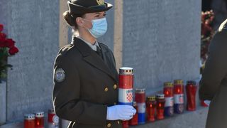 Obilježavanje Dana sjećanja na žrtvu Škabrnje 1991. Obilježavanje Dana sjećanja na žrtvu Škabrnje 1991.