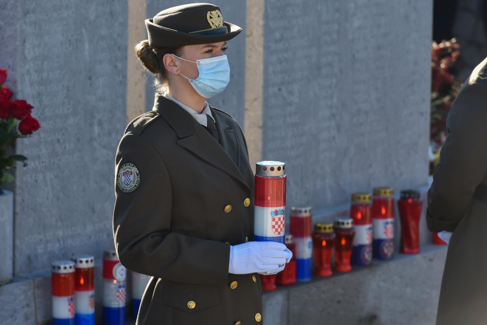 Obilježavanje Dana sjećanja na žrtvu Škabrnje 1991. Obilježavanje Dana sjećanja na žrtvu Škabrnje 1991.