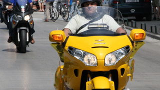 Karusel bikera na Branimirovoj obali u Zadru, Foto: Mladen Malik