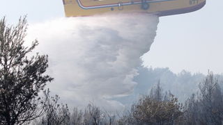 Zadar, 050510.U popodnevnim satima juzno od zadarskog predjela Dracevac izbio je pozar koji su osim vatrogasaca na zemlji gasili i kanader i airtractor.Foto : Vladimir Ivanov / CROPIX Zadar, 050510.U popodnevnim satima juzno od zadarskog predjela Dracevac izbio je pozar koji su osim vatrogasaca na zemlji gasili i kanader i airtractor.Foto : Vladimir Ivanov / CROPIX