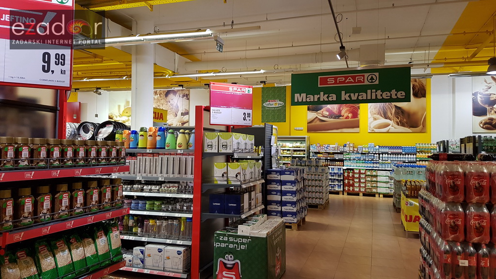 Otvorena obnovljena trgovina SPAR u centru Supernova Zadar