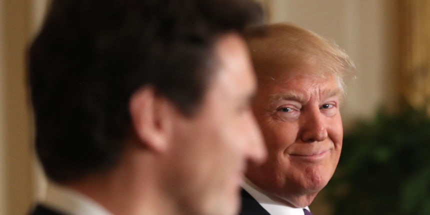 Trudeau i Trump