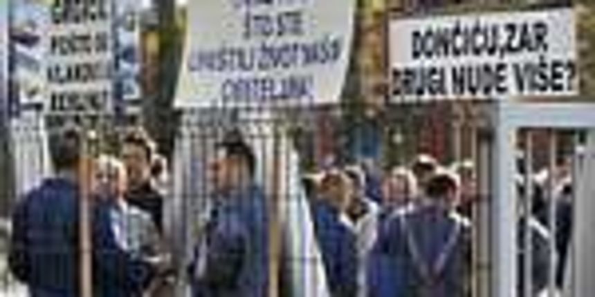 Novi prosvjed radnika Gredelja, foto: cropix