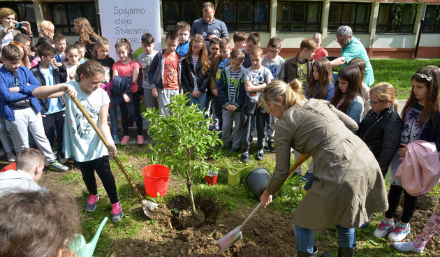 Pokrenut veliki edukativni projekt tvrtke Profil Klett “Želim stablo”