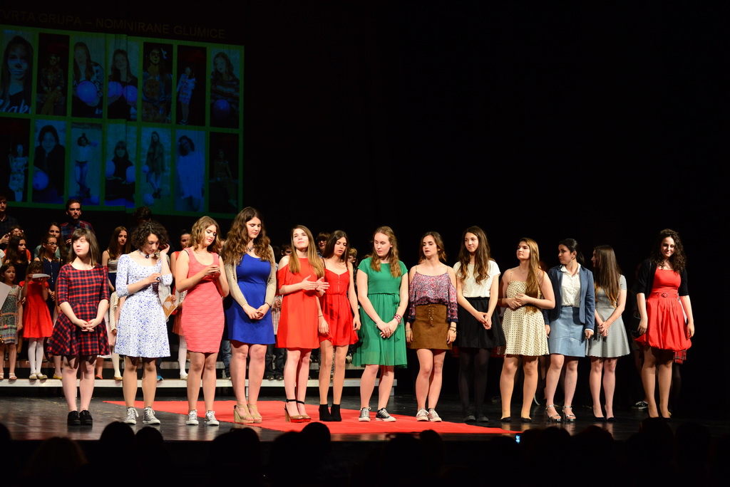 Dodjela nagrade “NOBI” u Hrvatskom narodnom kazalištu, izlozba fotografija Ive Perincic