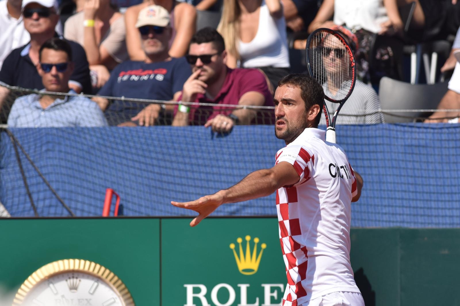 Davis Cup: Marin Čilić – Sam Querrey 1-3 Davis Cup: Marin Čilić – Sam Querrey 1-3
