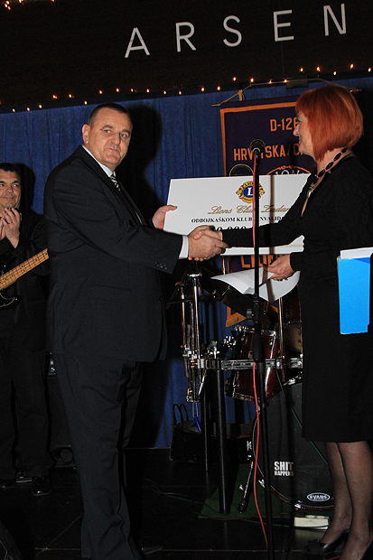 Božićni bal Lions Cluba Zadar u Arsenalu, Foto: Leo Banić