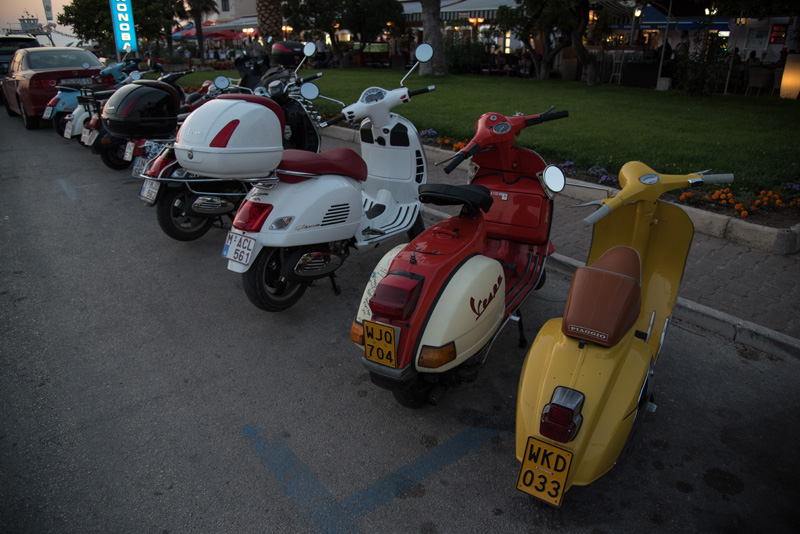 Vespa World Days 2015: Prve vespe stigle u Biograd, foto: Vinko Pešić