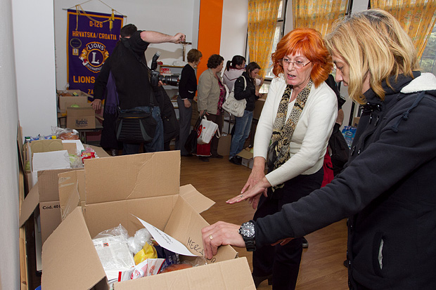 Finale humanitarne akcije Lions Cluba Zadar “Za ljepši Uskrs svima”, foto: Leo Banić