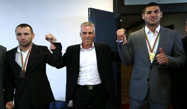 Hrvoje Sep, Leonard Pijetraj, Filip Hrgovic, Photo: Anto Magzan/PIXSELL