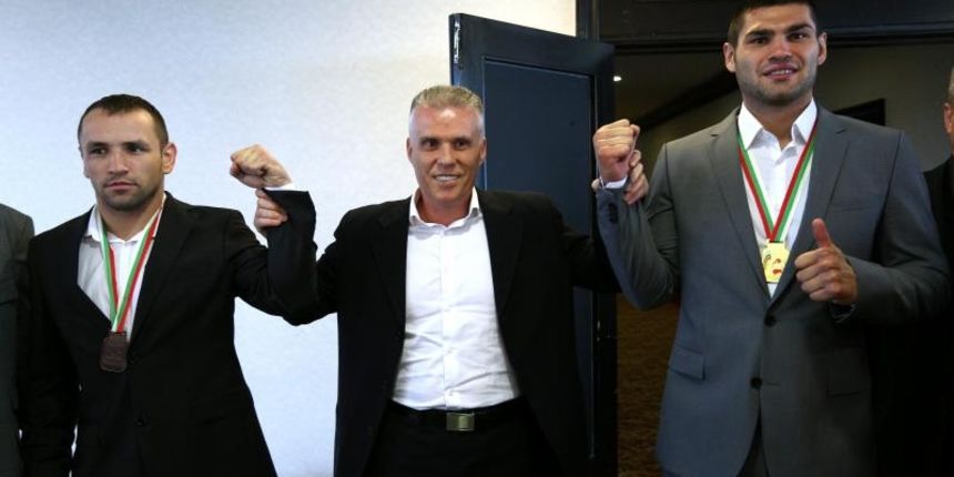 Hrvoje Sep, Leonard Pijetraj, Filip Hrgovic, Photo: Anto Magzan/PIXSELL