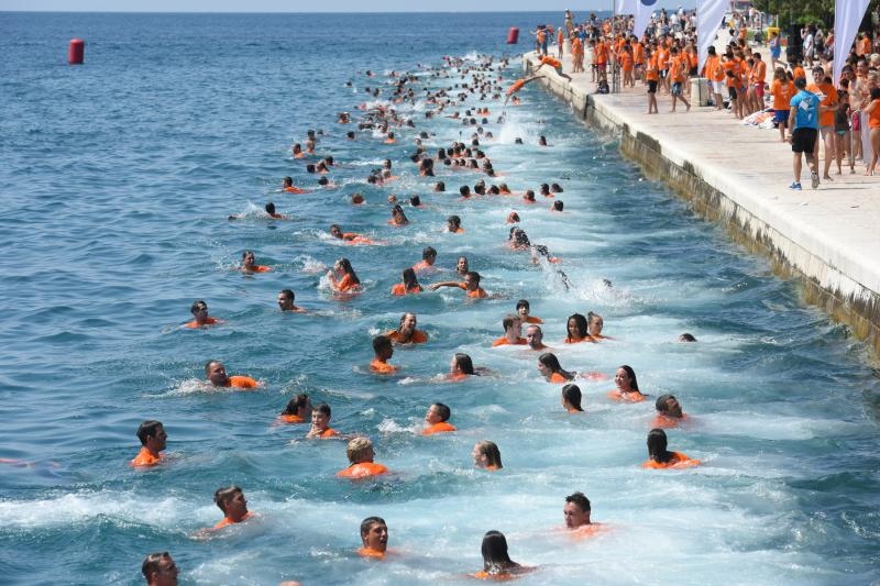 9. dm Millennium Jump za zadarske rive, Foto: Dino Stanin/PIXSELL 9. dm Millennium Jump za zadarske rive, Foto: Dino Stanin/PIXSELL