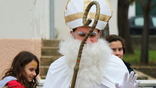 Sveti Nikola darivao mališane na Viru, Krampus bez posla Sveti Nikola darivao mališane na Viru, Krampus bez posla