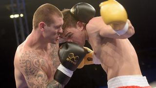 Svjetska boksacka liga, grupa B C1, kategorija 91 kg, Toni Filipi (Croatian Knights) – Kristiyan Stefanov Dimitrov (France Fighting Roosters).