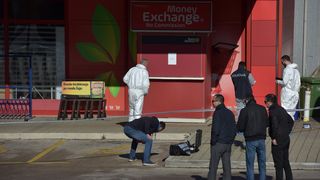 Raznesen bankomat u sklopu Plodina na Žmirićima Raznesen bankomat u sklopu Plodina na Žmirićima