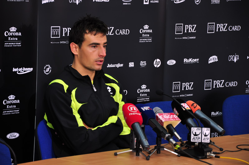 Finale ATP Zagreb: Dodig – Berrer, Foto: Andro Marcev Finale ATP Zagreb: Dodig – Berrer, Foto: Andro Marcev