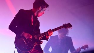 25.06.2013., Zagreb – INmusic festival na zagrebackom jezeru Jarun unatoc losem vremenu okupio je veliki broj posjetitelja. Nastup benda Arctic Monkeys. Photo: Marko Prpic/PIXSELL