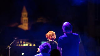 Zorica Kondža i klapa Cambi @ bazen Ilirije u Biogradu