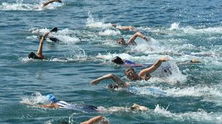 Na rivi je odrzan Zadarski aquathlon 2014. Odrzana su tri programa: prvenstvo Hrvatske u klasicnom akvatlonu: 1000m plivanje/5000 m trcanje, prvenstvo grada Zadra 500m plivanje/2500 m trcanje te akvatlon za djecu. Photo: Dino Stanin/PIXSELL Na rivi je odrzan Zadarski aquathlon 2014. Odrzana su tri programa: prvenstvo Hrvatske u klasicnom akvatlonu: 1000m plivanje/5000 m trcanje, prvenstvo grada Zadra 500m plivanje/2500 m trcanje te akvatlon za djecu. Photo: Dino Stanin/PIXSELL