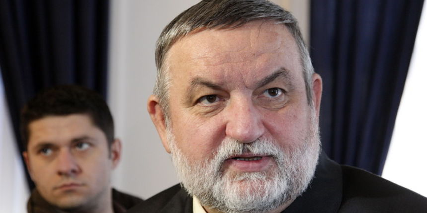 Zagreb, 271212.
Europski dom.
Predstavljanje Izbornog programa kandidata za gradonacelnika Grada Zagreba Vladimira Ferdeljija i koalicije HSLS-HSS-Zelena lista.
Na fotografiji: Vladimir Ferdelji.
Foto: Davor Pongracic / CROPIX