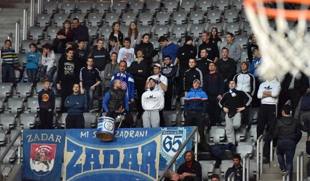 22. kolo ABA lige: Zadar – Szolnoki Olaj 71-64. Photo: Dino Stanin/PIXSELL