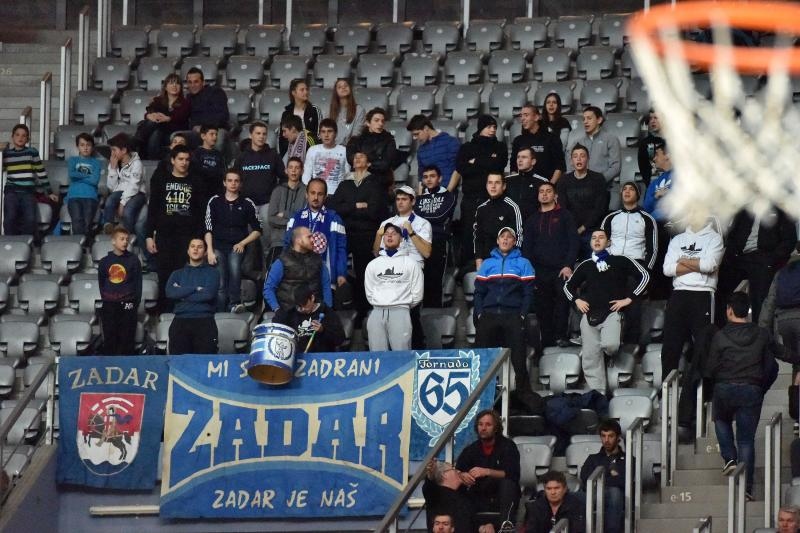 22. kolo ABA lige: Zadar – Szolnoki Olaj 71-64. Photo: Dino Stanin/PIXSELL 22. kolo ABA lige: Zadar – Szolnoki Olaj 71-64. Photo: Dino Stanin/PIXSELL