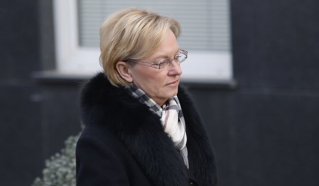 Zagreb, 020210.
Radnicka ulica.
Nevenka Jurak vlasnica Fimi Media dolazi na posao.
Foto: Goran Mehkek / CROPIX