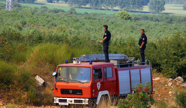 Požar – vatrogasci (foto: Marin Gospić)