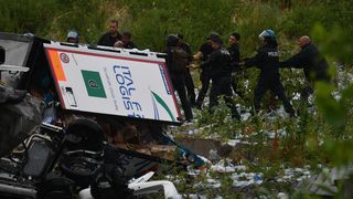 Urušio se nadvožnjak u Italiji Urušio se nadvožnjak u Italiji