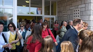 Svecano otvaranje obnovljene osnovne skole Kruno Krstic u Arbanasima