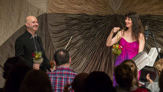 Romantizam iznad svega naziv je koncerta koji je održan u Kneževoj palači a nastupili su Erez Ofer, violina i Elisaveta Blumina, klavir