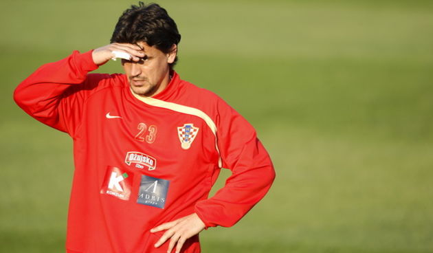 Rovinj, 051009.Stadion NK Rovinj.Pripreme nogometne reprezentacije za kvalifikacijski susret za SP 2010 u Juznoj Africi sa Kazahstanom. Na fotografiji: Vedran Runje.Foto: Ronald Gorsic / CROPIX