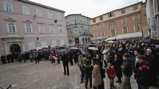 Posljednji ispraćaj nadbiskupa Ivana Prenđe (foto: Marin Gospić)