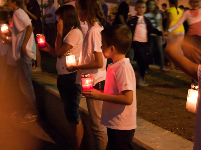 Bili Brig kod Ošk. Zadarski otoci: Svečanost imenovanja trga po D.T. Gavranu, foto: Darko Belančić