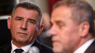 , Zagreb – U Dvercu je odrzana dodjela povelje pocasnog gradjanina Zagreba generalu Anti Gotovini. Photo: Anto Magzan/PIXSELL , Zagreb – U Dvercu je odrzana dodjela povelje pocasnog gradjanina Zagreba generalu Anti Gotovini. Photo: Anto Magzan/PIXSELL