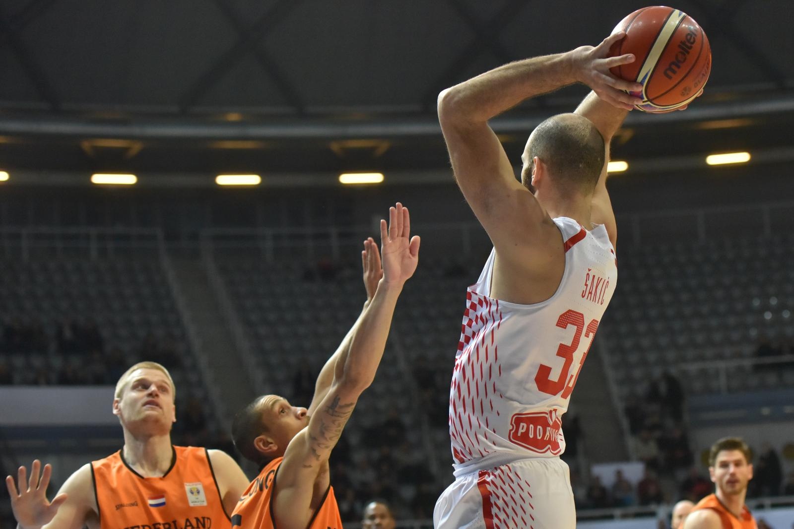 Kvalifikacije za FIBA Svjetski kup: Hrvatska – Nizozemska 82-78 Kvalifikacije za FIBA Svjetski kup: Hrvatska – Nizozemska 82-78