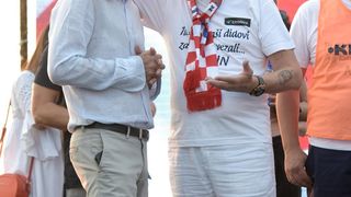 U rodnom Nadinu priređen doček za srebrnog reprezentativca Šimu Vrsaljka