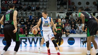 ABA liga, 11. kolo: KK Zadar – KK Petrol Olimpija 97-77. Luka Božić ABA liga, 11. kolo: KK Zadar – KK Petrol Olimpija 97-77. Luka Božić
