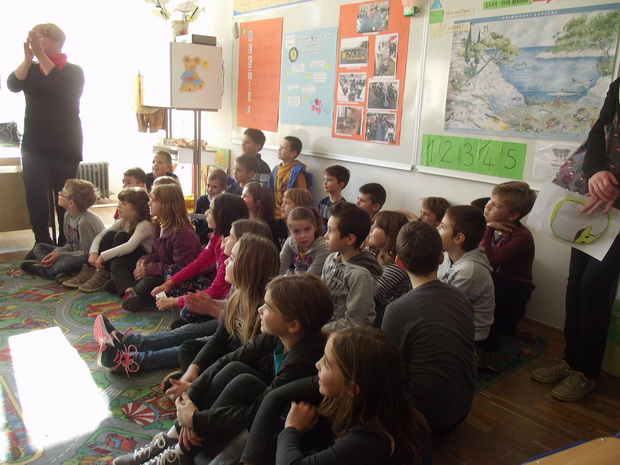 “Beštije” posjetile OŠ Šimuna Kožičića Benje “Beštije” posjetile OŠ Šimuna Kožičića Benje