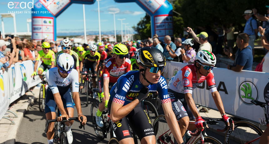 Start 4. etape biciklističke utrke CRO Race 2021. Start 4. etape biciklističke utrke CRO Race 2021.