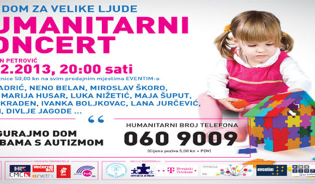 Humanitarni koncert ‘Mali dom za velike ljude’