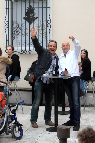 The Voice u Zadru: Sara, Dino, Ive i Jure na Trgu pet bunara, Foto: Roberto Lerga