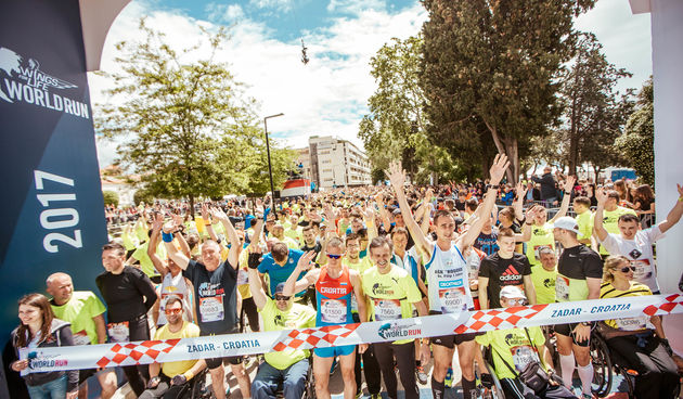 Slike Zadra ponovno obišle svijet: 8000 ljudi startalo globalnu utrku Wings for Life World Run