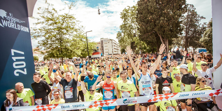Slike Zadra ponovno obišle svijet: 8000 ljudi startalo globalnu utrku Wings for Life World Run Slike Zadra ponovno obišle svijet: 8000 ljudi startalo globalnu utrku Wings for Life World Run